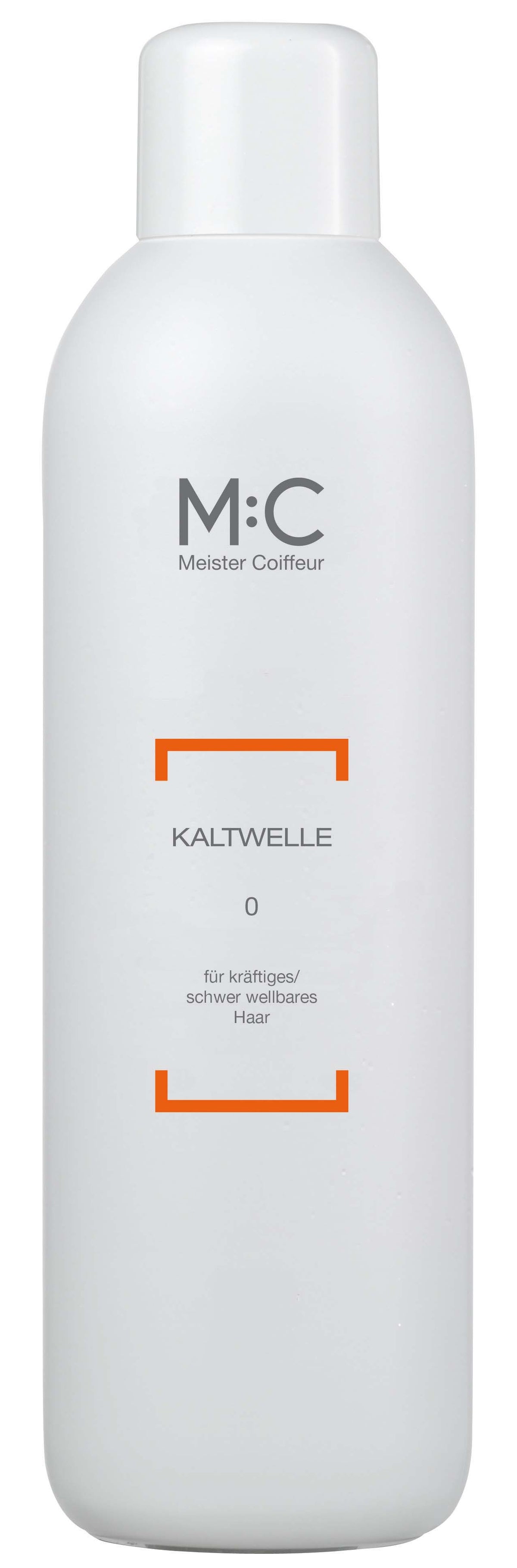 M:C Kaltwelle 0  für kräftiges/schwer wellbares Haar 1L