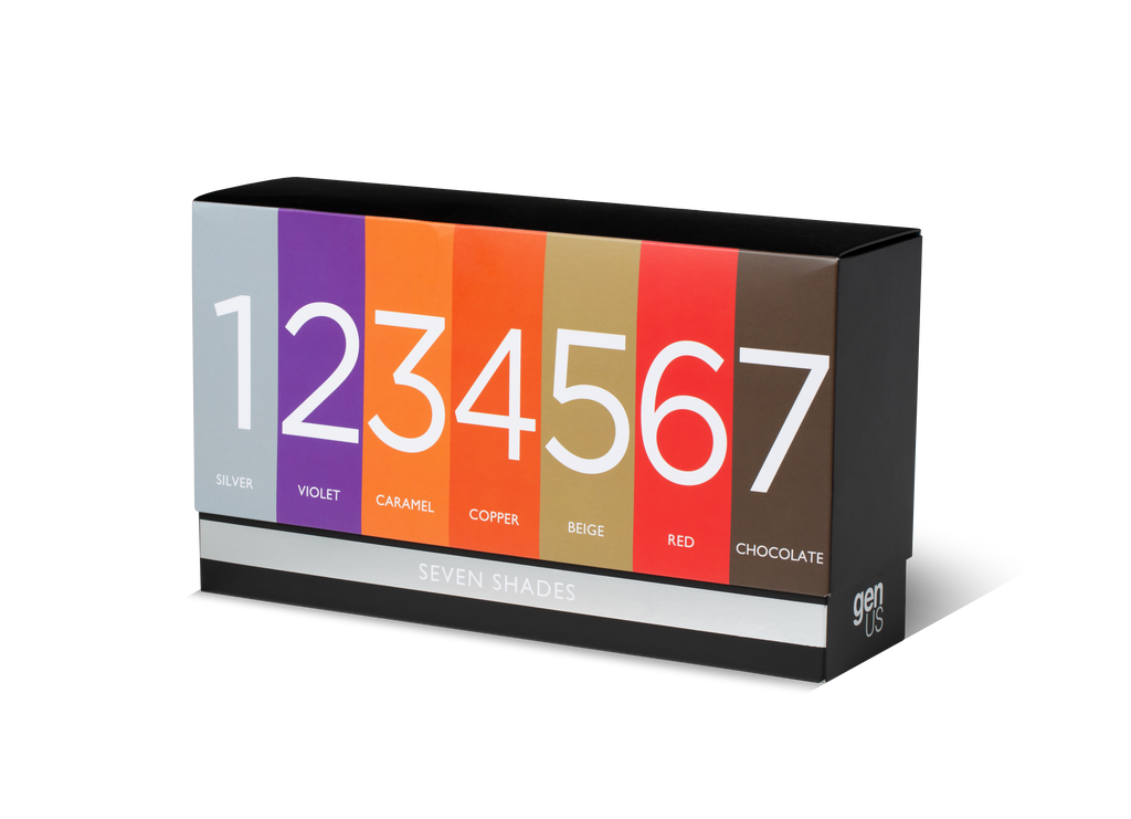 Genus Seven Shades Coloring Hair Mask Box 7x200ml