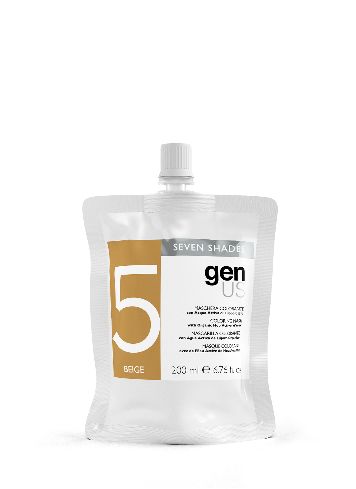 Genus Seven Shades Coloring Hair Mask 200ml - Beige