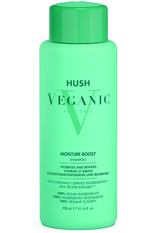 Hush Veganic Moisture Boost Shampoo 300ml