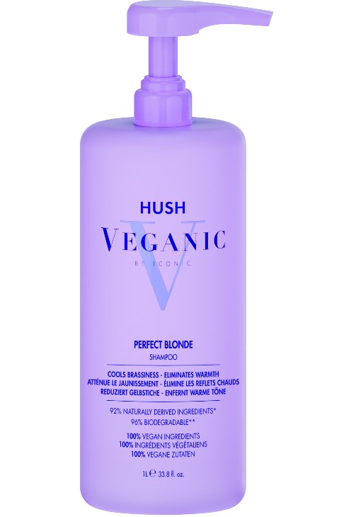 Hush Veganic Perfect Blonde Shampoo 1000ml
