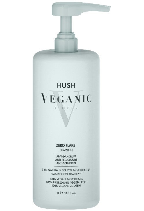 Hush Veganic Zero Flake Shampoo 1000ml