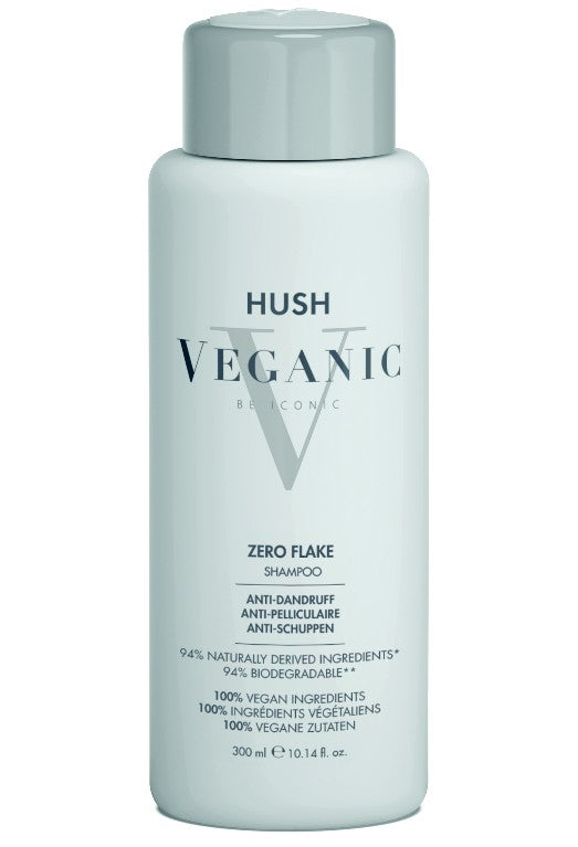 Hush Veganic Zero Flake Shampoo 300ml