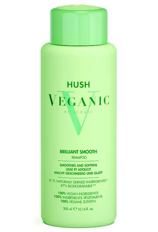 Hush Veganic Brilliant Smooth Shampoo 300ml