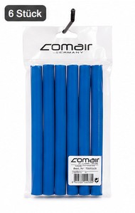 Comair lange Lockenwickler blau 6er Pack